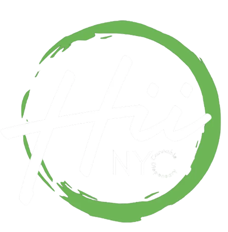 Hii NYC logo — confirm you are 21 or older to enter this licensed New York cannabis dispensary